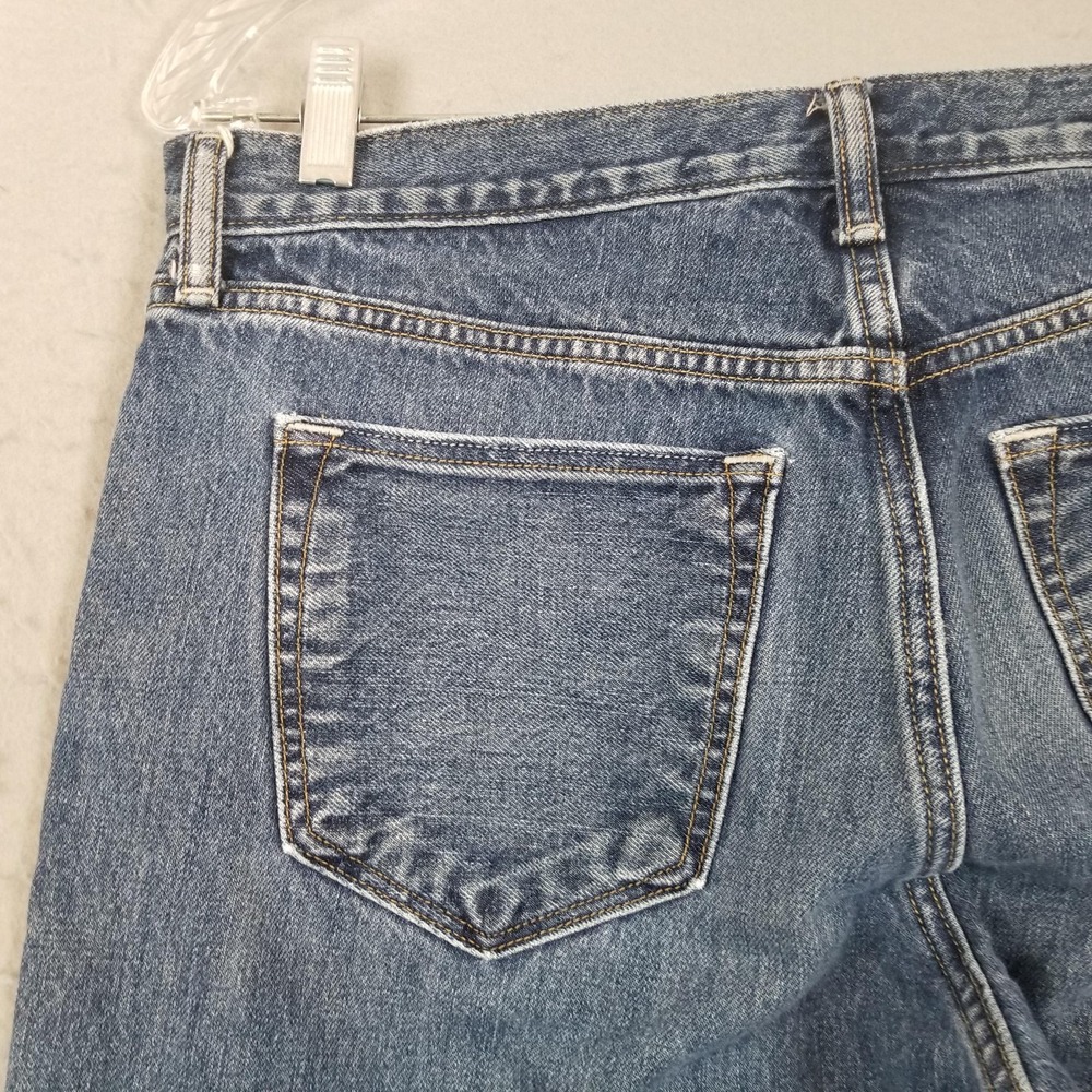 Banana Republic Relaxed Jeans Mens 33x30 Blue Medium Wash Straight Denim Pants - Picture 7 of 15